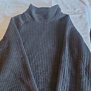 Womens Size XS Nike Tech Pack Knit Mock Neck Bell Sleeve Kimono Pullover Sweater